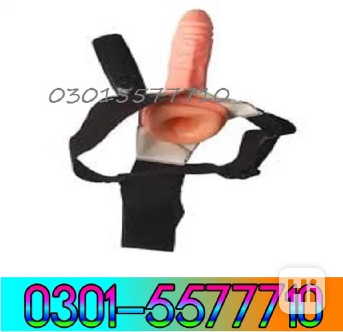 9 Inch Silicone Condom With Belt In Karachi * 03015577710 Or - foto 1