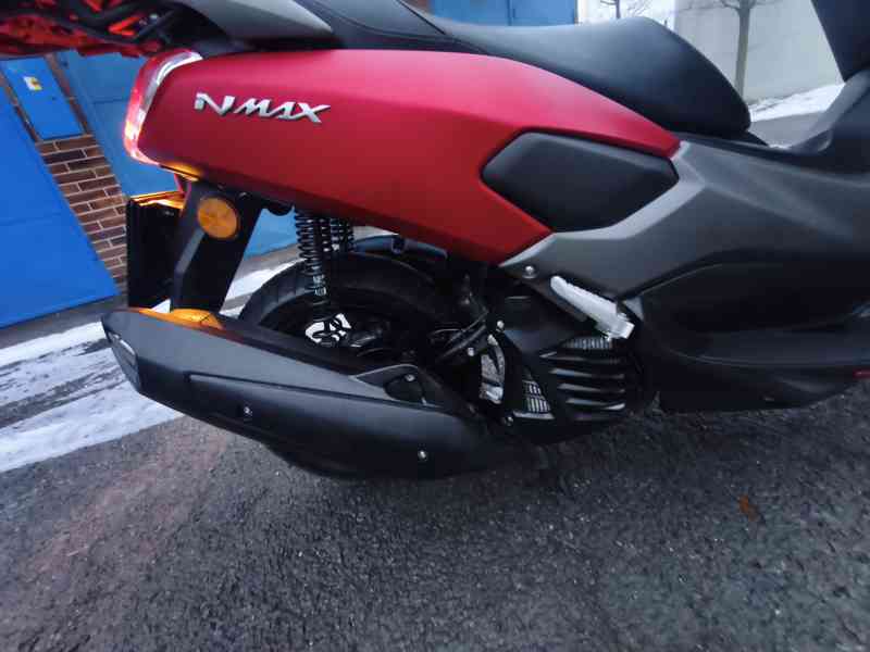 Yamaha N Max 125,zánovní,naj.pouze 3900 km,nehavar,ČR,dědic. - foto 6
