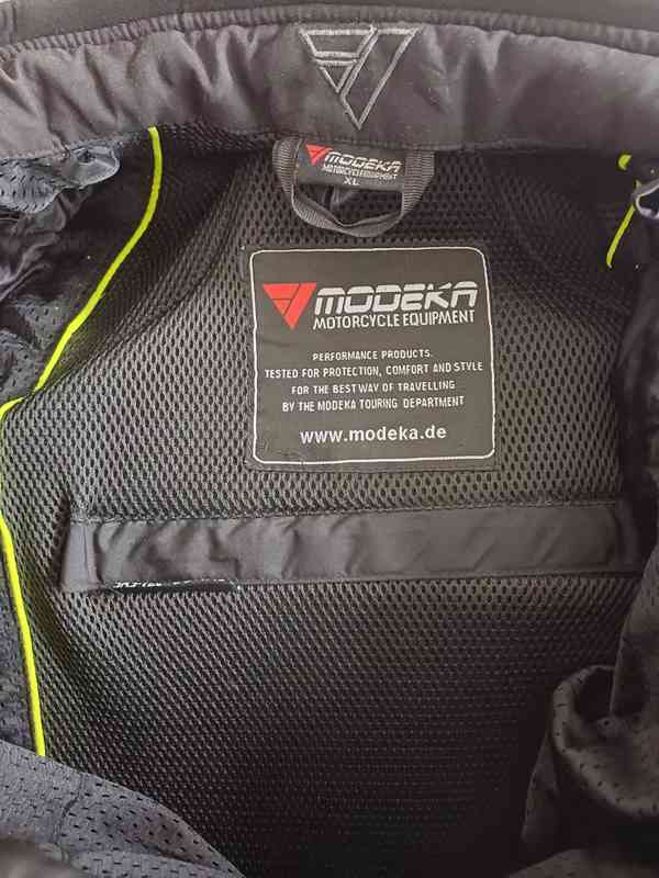 Textilní moto kombinéza Modeka - foto 7