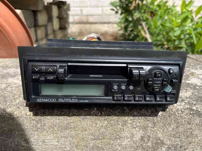 Autorádio KENWOOD KRC-256L - plně funkční - foto 2