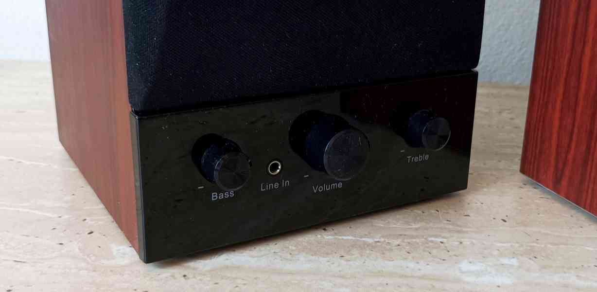Aktivní reproduktory Genius SP-HF 1250B, HIFI, jako nové - foto 4