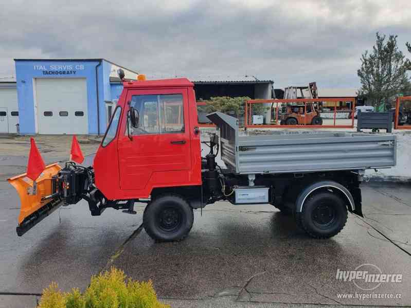 Multicar M25 4x4 s pluhem a cisternou - foto 4