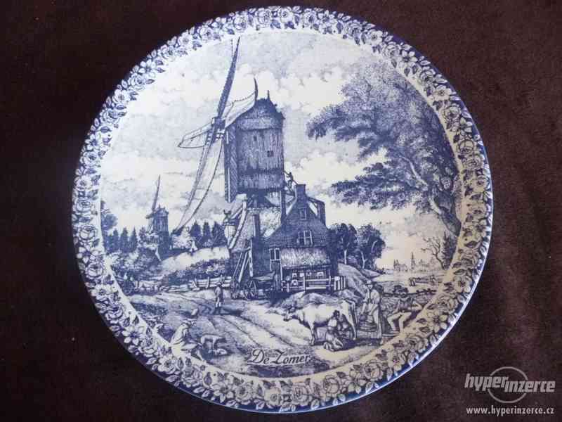 Holandské dekoračné taniere. - foto 1