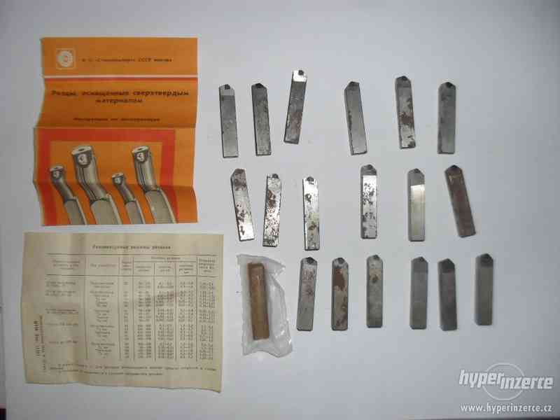 Nástroje: Sústružnícke nože + vložky CBN - foto 12