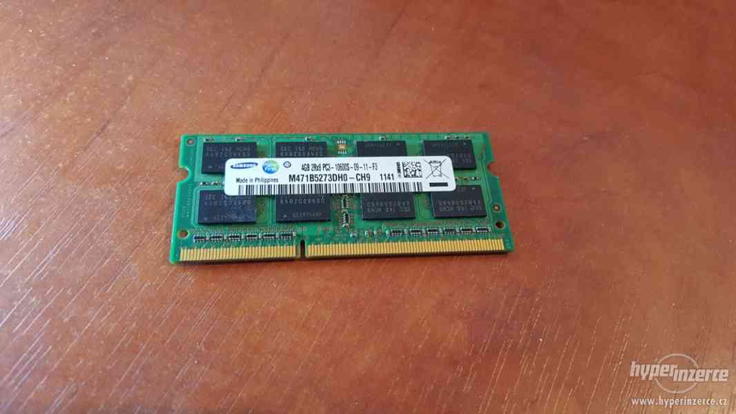 Pamäť do notebooku - DDR3 4GB SO-DIMM RAM - foto 1