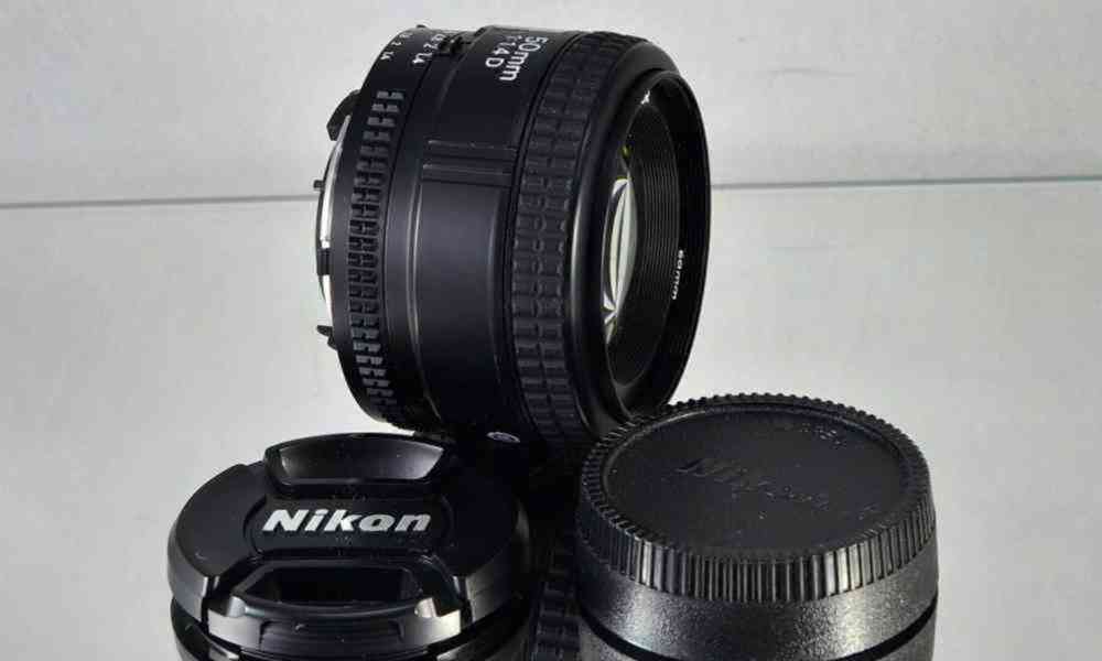 Nikon AF Nikkor 50mm f/1.4 D **1:1.4, FX, PEVNÝ*UV FILTR - foto 3