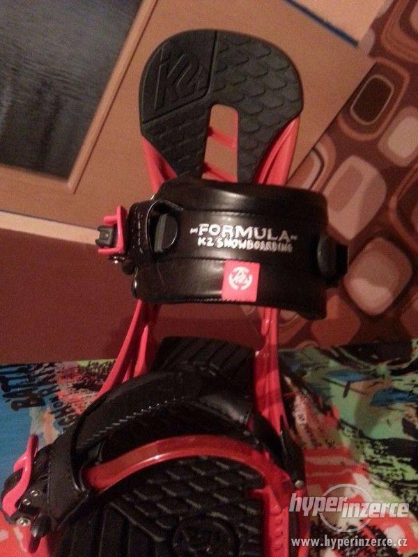 Snowboard Arbor + vázání K2 formula - foto 4