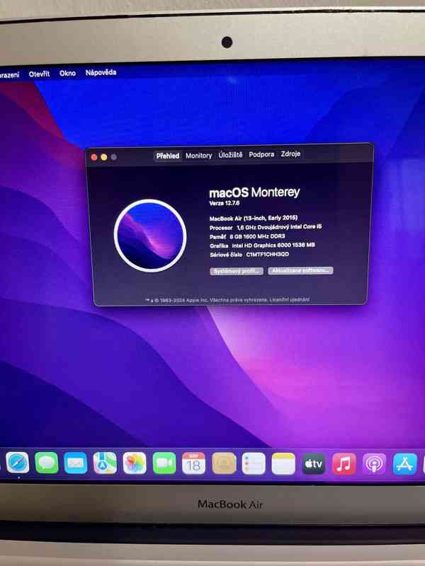Apple MacBook Air 13" (Early 2015) – 8 GB RAM, i5, SSD 128GB - foto 3