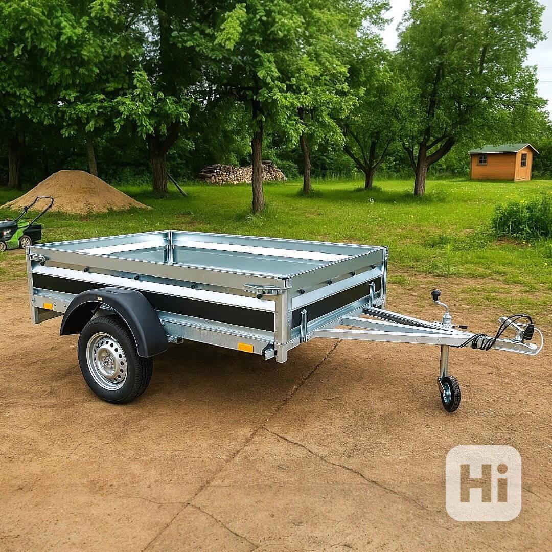 Nový profi přívěsný vozík 2,05m x1,30, svařovaný rám, DPH - foto 1