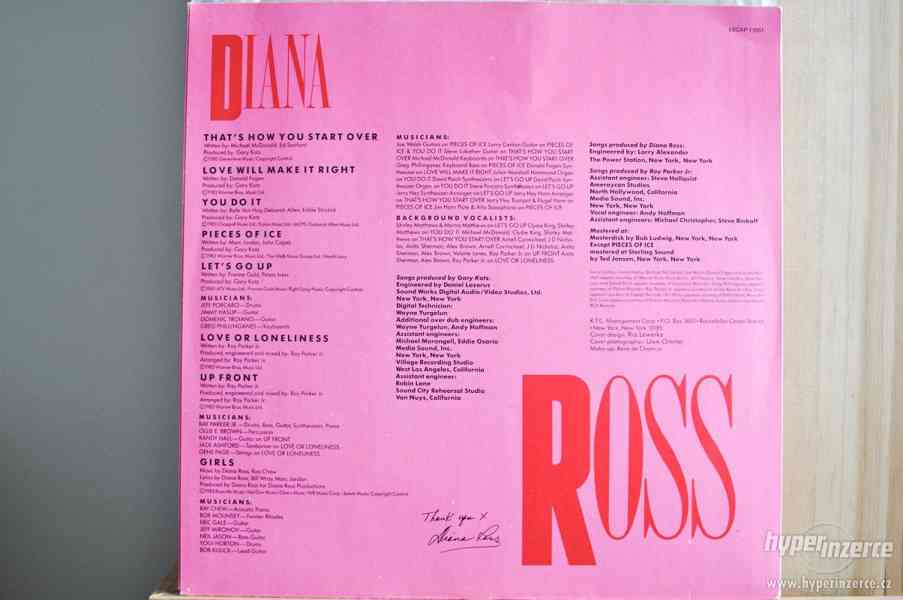 LP Diana Ross - Capitol r. 1983 - foto 1