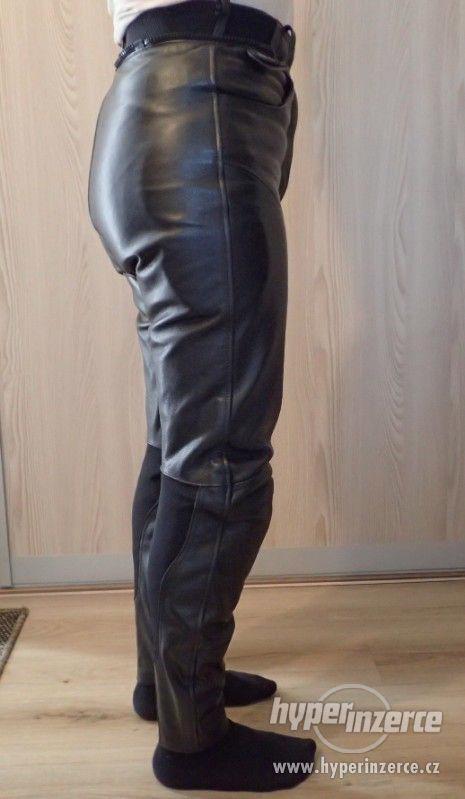 Kožené kalhoty MQP dámské - foto 4