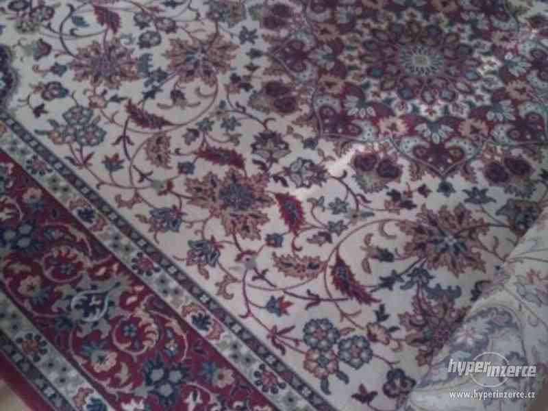 Vlněný koberec s perským vzorem 2,5 x 3,5m - foto 5