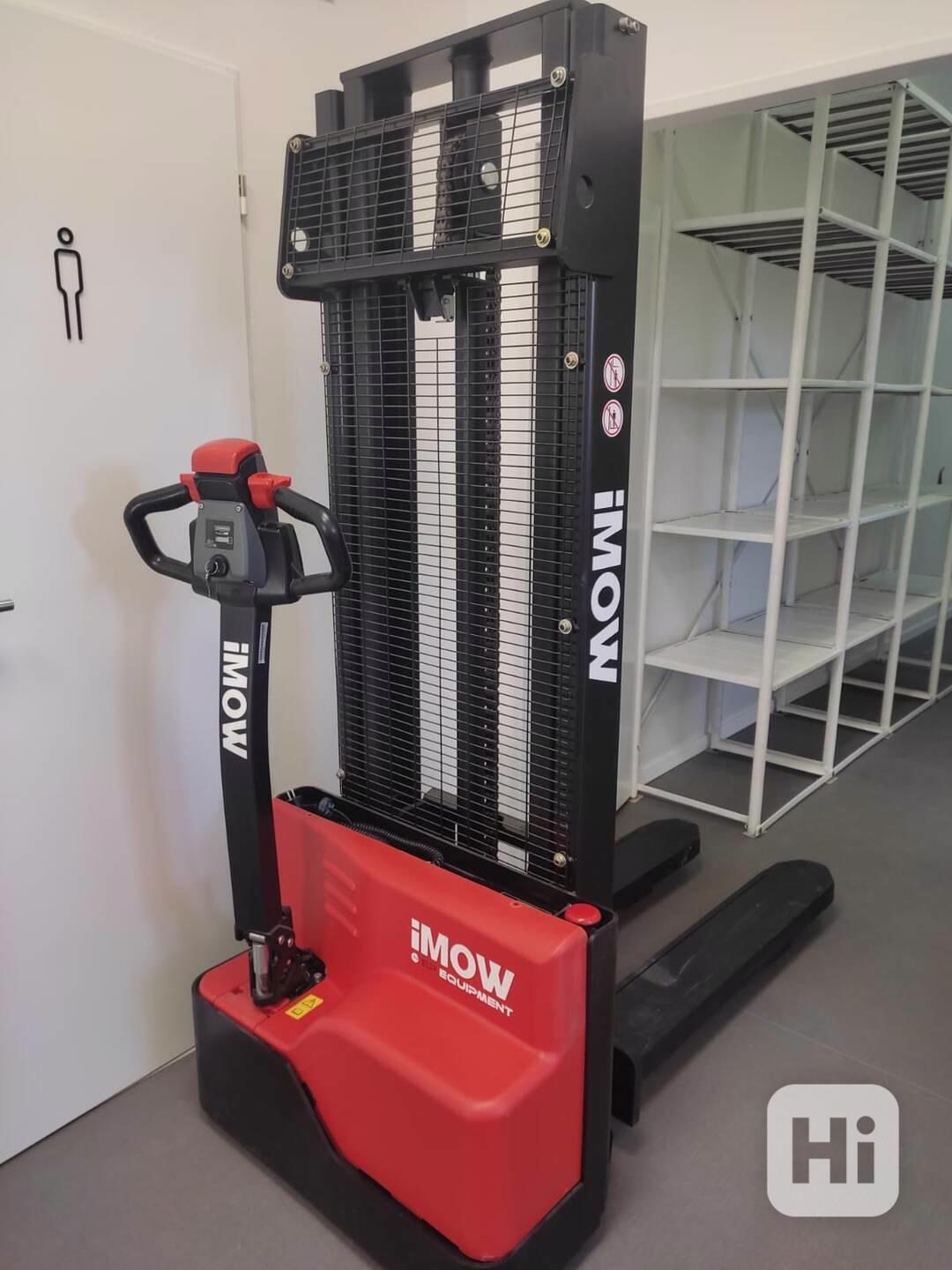 Elektrický vysokozdvižný paletový vozík - foto 1