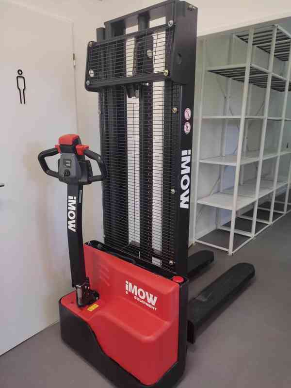 Elektrický vysokozdvižný paletový vozík - foto 1