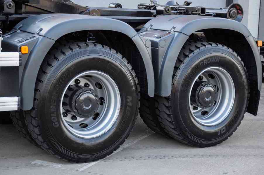 6X4 MAN TGS 33.400 HÁKOVÝ NOSIČ KONTEJNERŮ HYDRAULICKÁ RUKA - foto 86