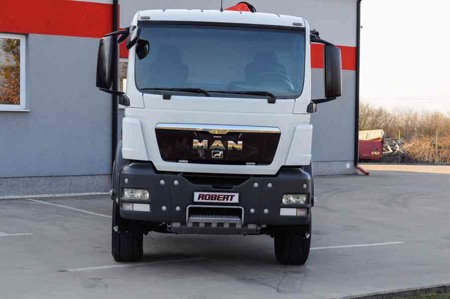 6X4 MAN TGS 33.400 HÁKOVÝ NOSIČ KONTEJNERŮ HYDRAULICKÁ RUKA - foto 2