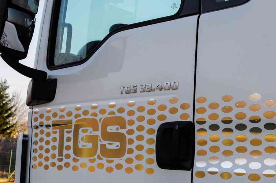 6X4 MAN TGS 33.400 HÁKOVÝ NOSIČ KONTEJNERŮ HYDRAULICKÁ RUKA - foto 41