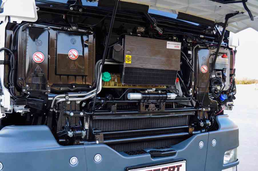 6X4 MAN TGS 33.400 HÁKOVÝ NOSIČ KONTEJNERŮ HYDRAULICKÁ RUKA - foto 67