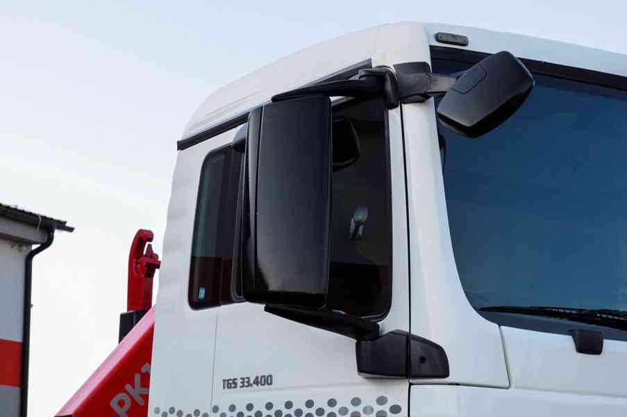 6X4 MAN TGS 33.400 HÁKOVÝ NOSIČ KONTEJNERŮ HYDRAULICKÁ RUKA - foto 49