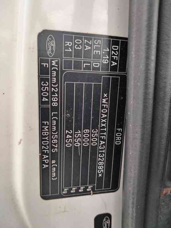 Ford Transit 90 350, podvozek bez nástavby - foto 9