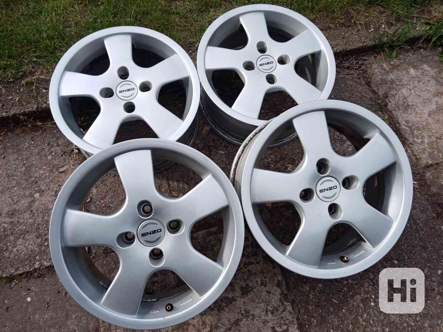 Alu kola ENZO 15ky 4x100 RENAULT DACIA FIAT OPEL - dobírka - foto 1