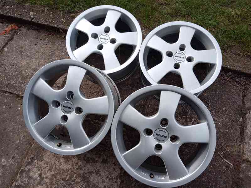 Alu kola ENZO 15ky 4x100 RENAULT DACIA FIAT OPEL - dobírka - foto 4