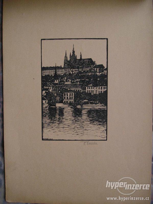 František Kobliha - soubor Litografií Praha r.1920 - foto 5