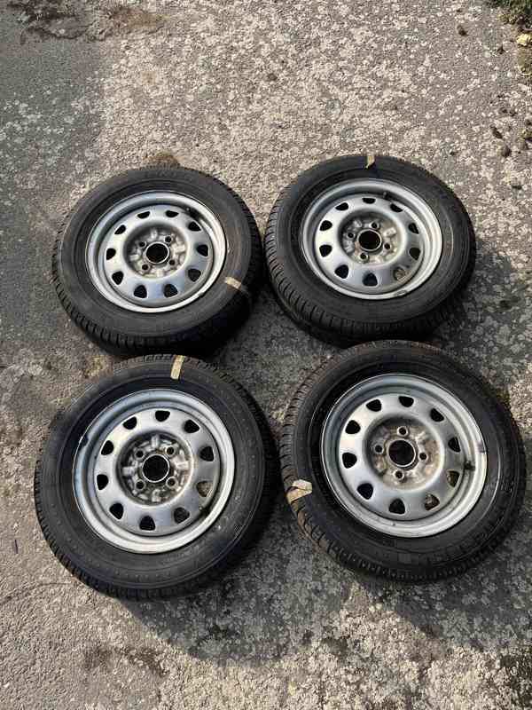 Čtyři celá kola FELICIA disk s pneu MICHELIN - foto 3