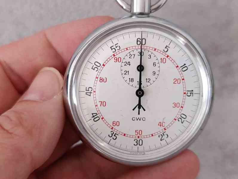 Vojenské stopky CWC  Britská armáda, funkční - foto 14