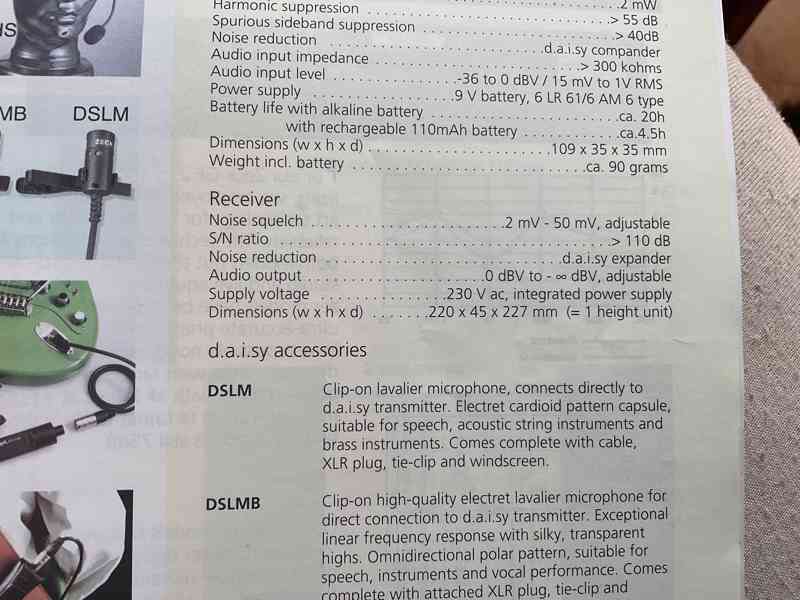 Mikrofon Zeck DSLM klopovy kondenz. - foto 2