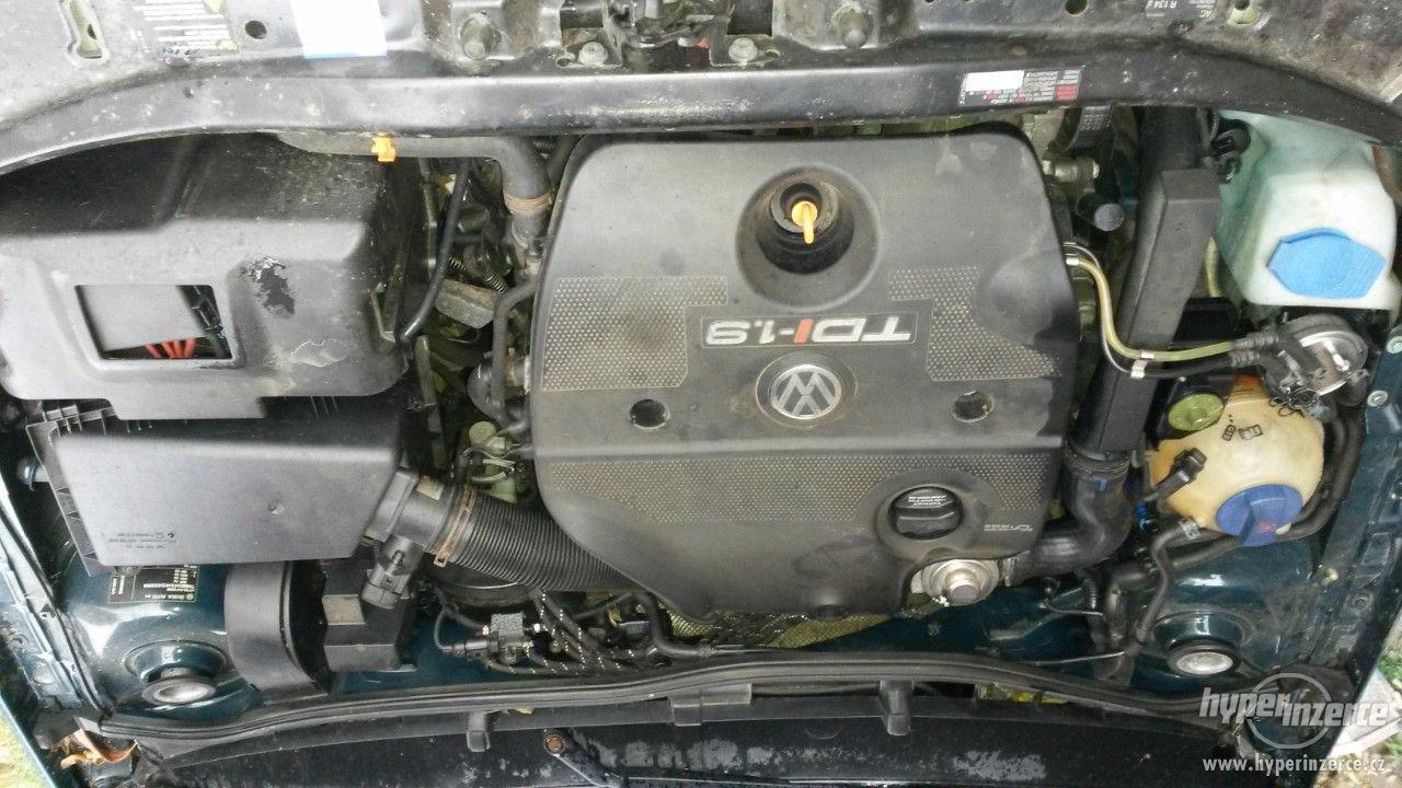 MOTOR 1,9 TDI 66KW KÓD ALH  PO ROZVODECH - foto 1