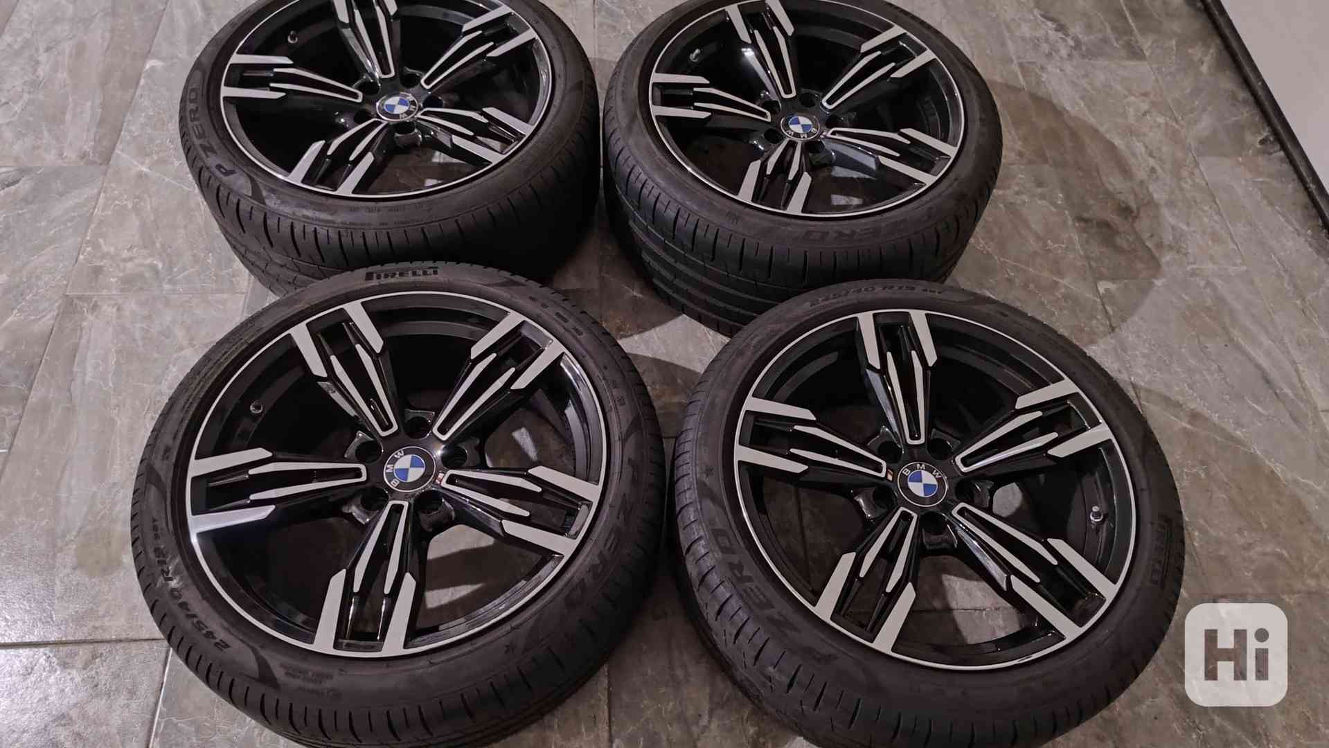 Alu kola bmw 5x120 R19 nove letní Pirelli pzero  - foto 1