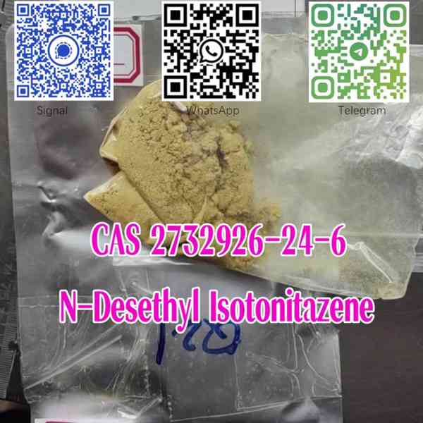 Free Sample N-Desethyl Isotonitazene C21H26N4O3 CAS 2732926-