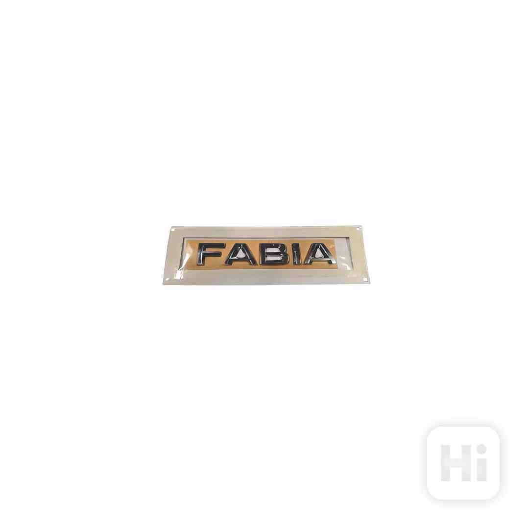 Škoda FABIA II, III, IV ORIGINÁL zadní nápis - foto 1