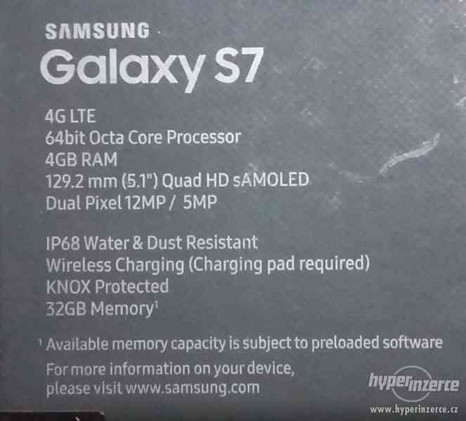 Samsung Galaxy S7 černý v sadě s bezdrát.nabíjením - foto 2