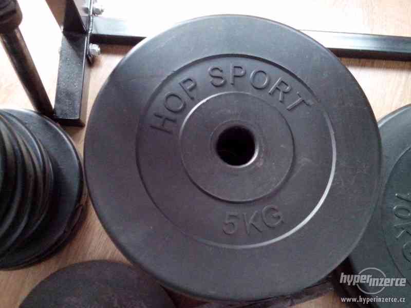 Prodám činkový set+ bench lavici, Osobní odběr Uherský Brod - foto 6