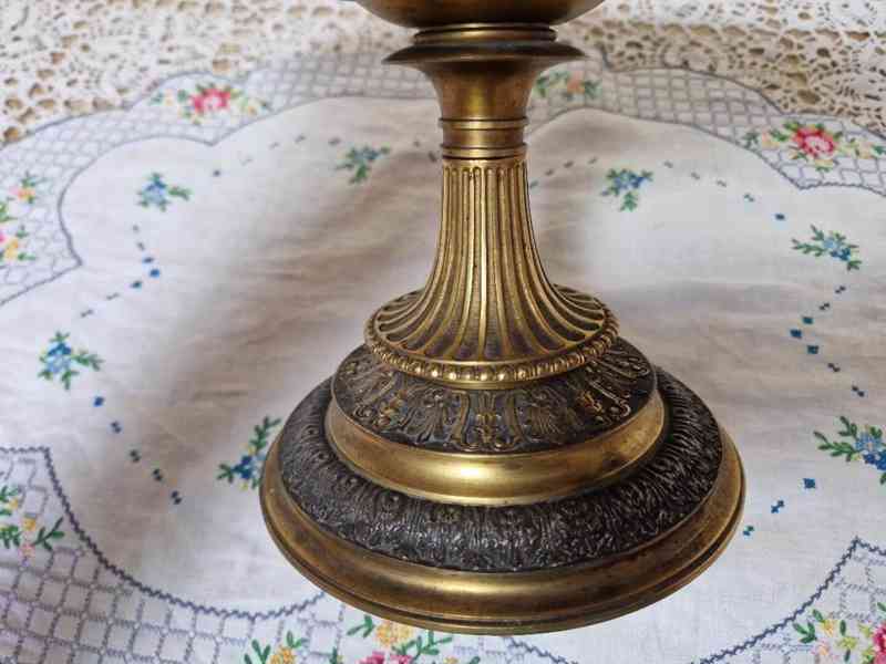 Luxusní  mosazný Nástolec s Putti - foto 8