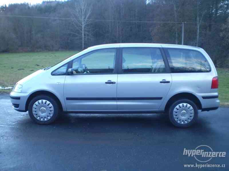 VW Sharan 1.9TDI 96kW, 2003, nová STK, výhřev čelního skla - foto 2