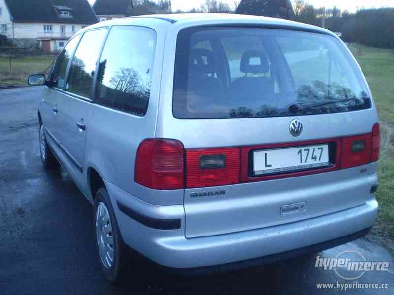 VW Sharan 1.9TDI 96kW, 2003, nová STK, výhřev čelního skla - foto 3