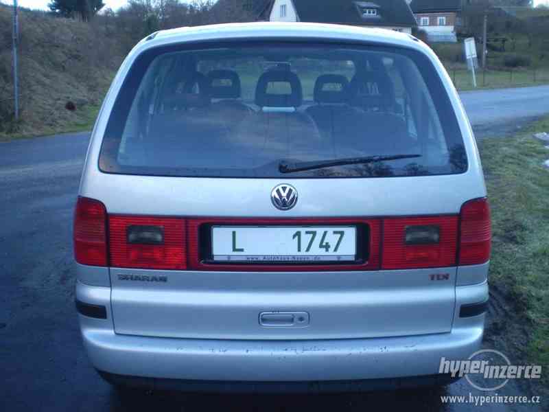 VW Sharan 1.9TDI 96kW, 2003, nová STK, výhřev čelního skla - foto 5