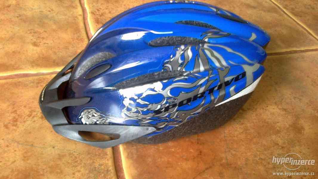 Dětská cyklistická helma - foto 1