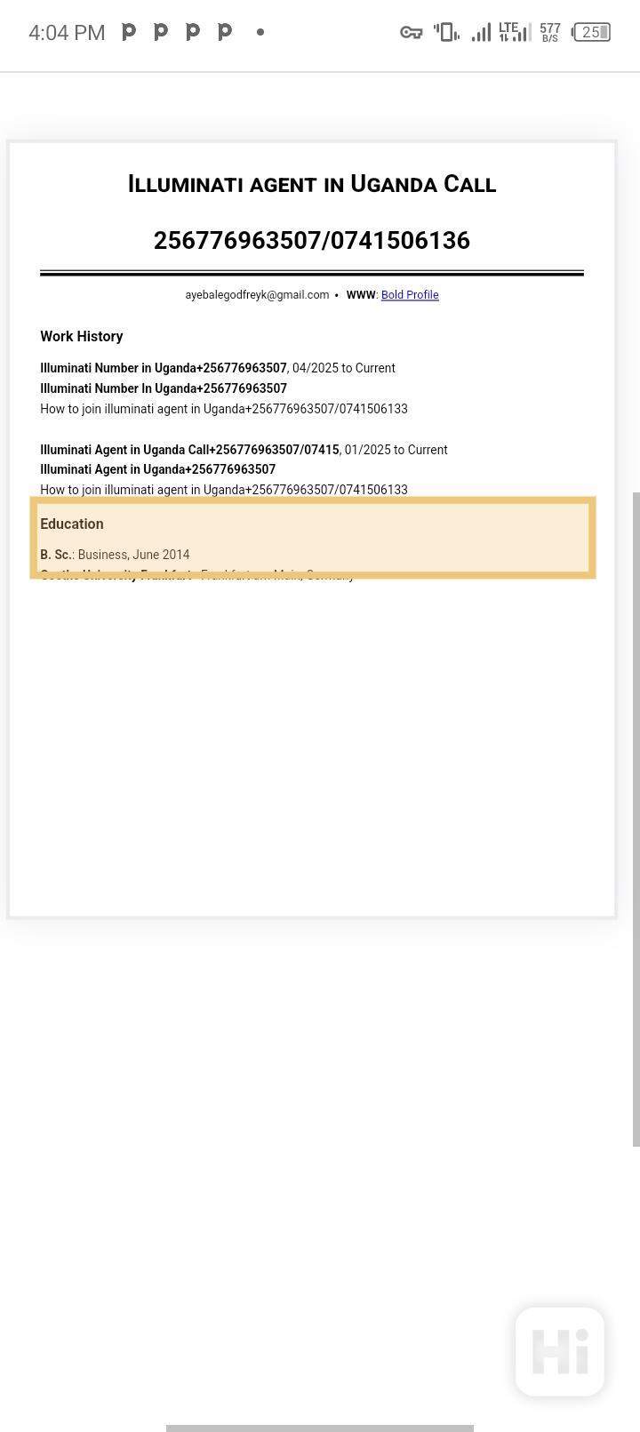 Illuminati agent in Uganda +256776963507/0741506136 - foto 1