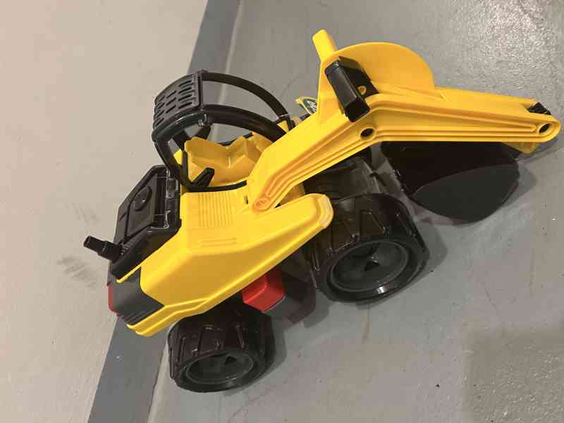 Bagr žlutočerný Giga Trucks 80 cm NOVÝ - foto 6