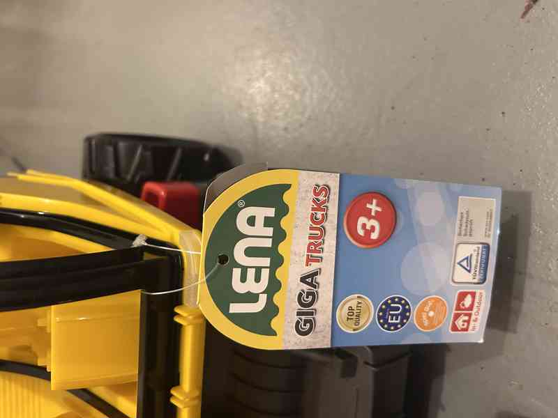 Bagr žlutočerný Giga Trucks 80 cm NOVÝ - foto 3