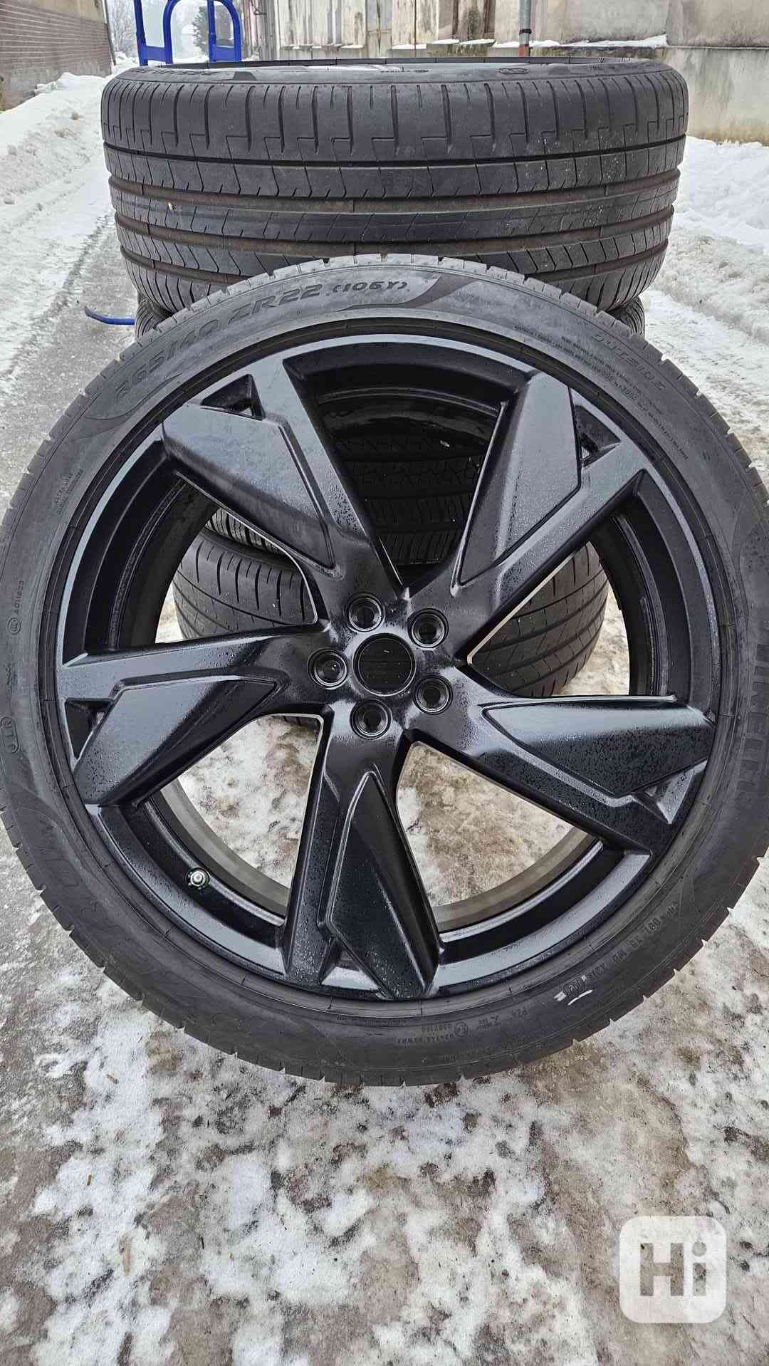 TOP originální ALU kola Jaguar 22" – 5×108, staggered Prodám - foto 1