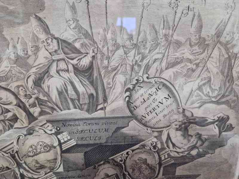 Krásná obří Grafika Biskupové Georg Andreas Wolfgang - foto 9