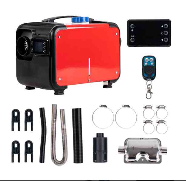 Nezávislé naftové topení 12V/24V 8kw - foto 4