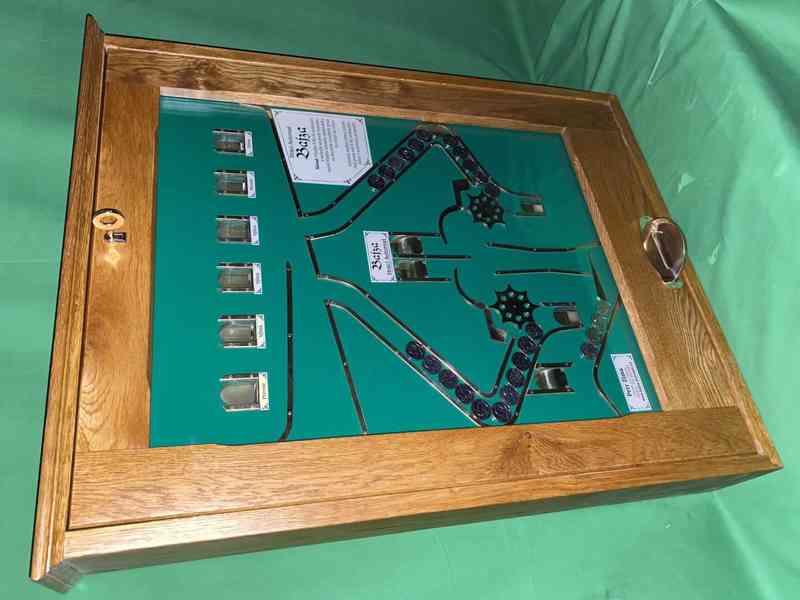 Výherní hrací automat forbes Bajza předválečný starý - foto 9