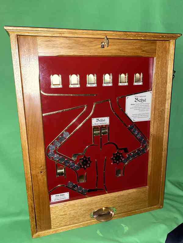 Výherní hrací automat forbes Bajza předválečný starý - foto 11