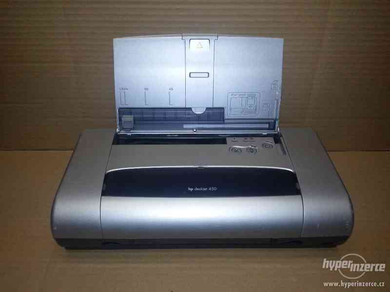 HP deskjet 450 | mobilní | nové náplně - foto 2